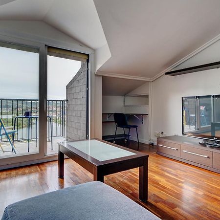 Luminoso Atico Con Terraza, Irun, Parking, 4Pax Apartment Luaran gambar