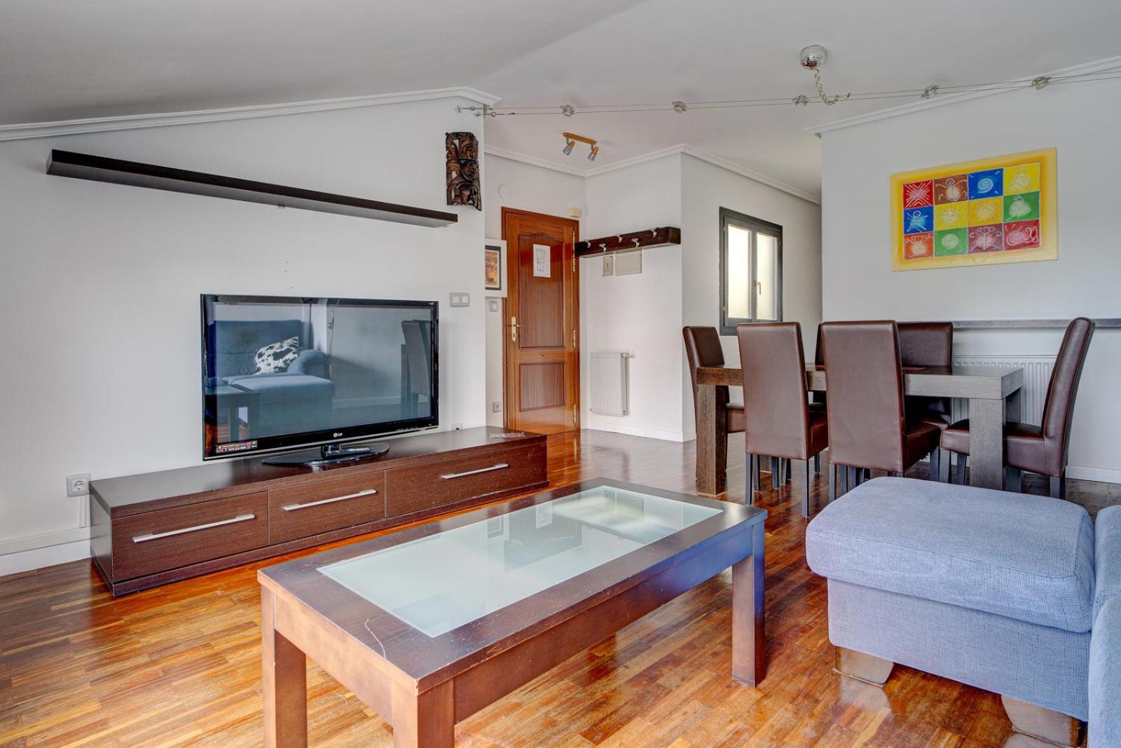 Luminoso Atico Con Terraza, Irun, Parking, 4Pax Apartment Luaran gambar